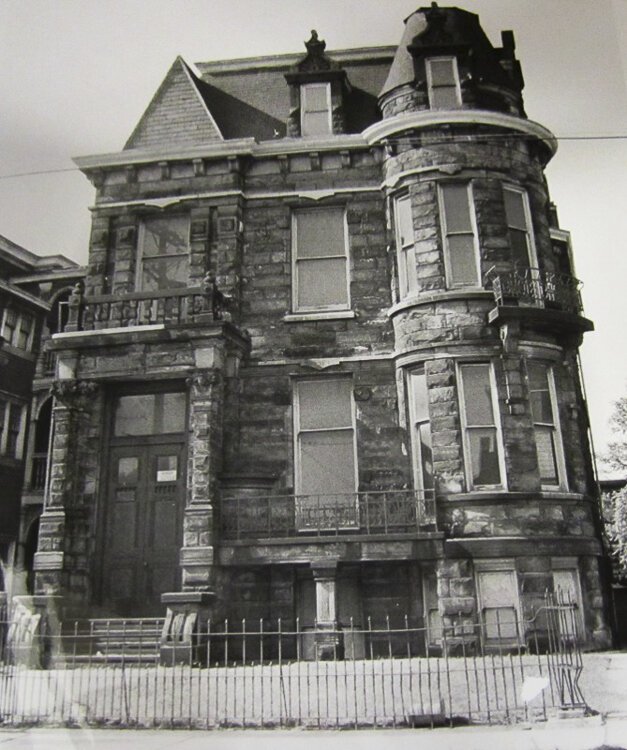 Tiedemann House (Franklin Castle) 4308 Franklin Boulevard 1967